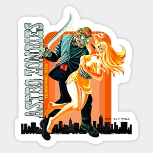 Astro Zombies 1968 Vintage Movie Collection Sticker